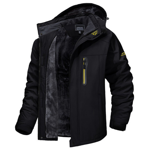 Leon | Trendy men's winter jacket with hood