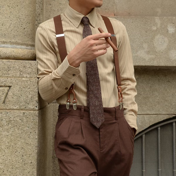 Maximilian | Stylish men's long-sleeved button-up shirt