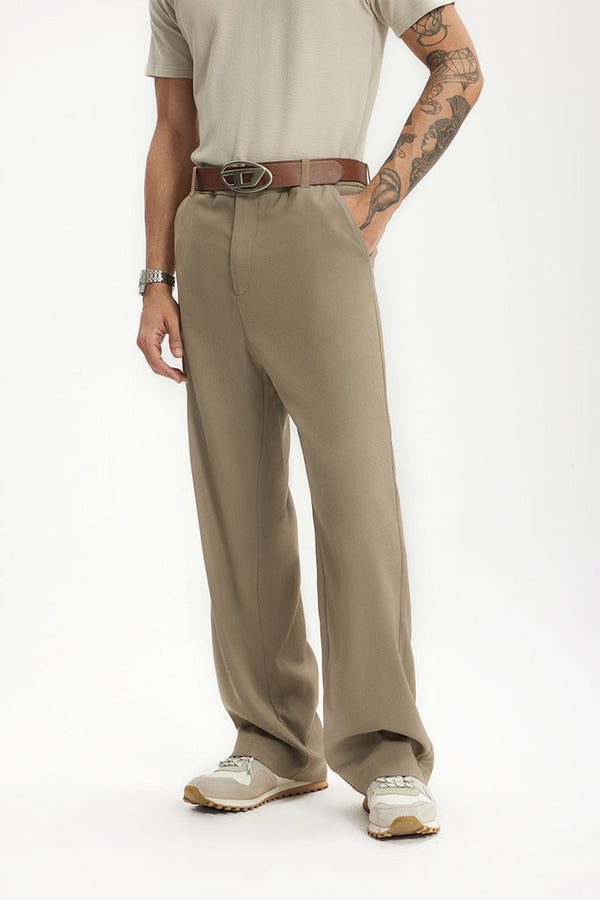 Luke | Men's wide suit pants with style