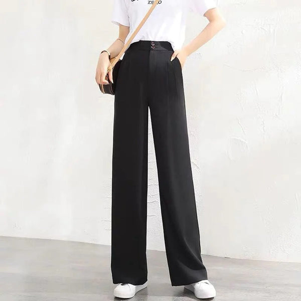 Lisa | Lightweight high-waist pants - breathable & stylish