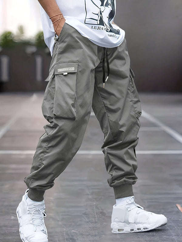 Felix | Trendy men's cargo pants with drawstring