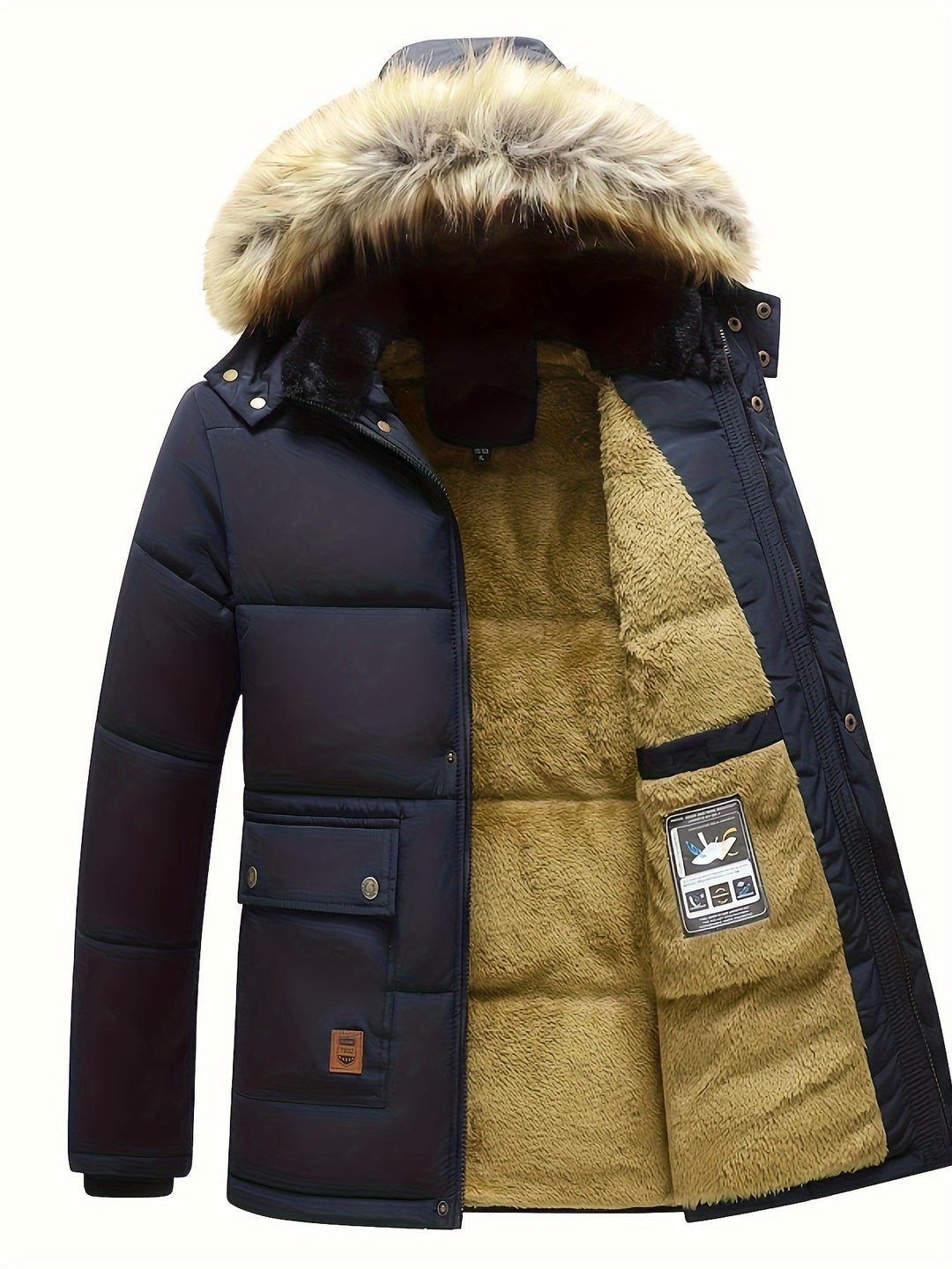 Julian | Men's quilted jacket with hood