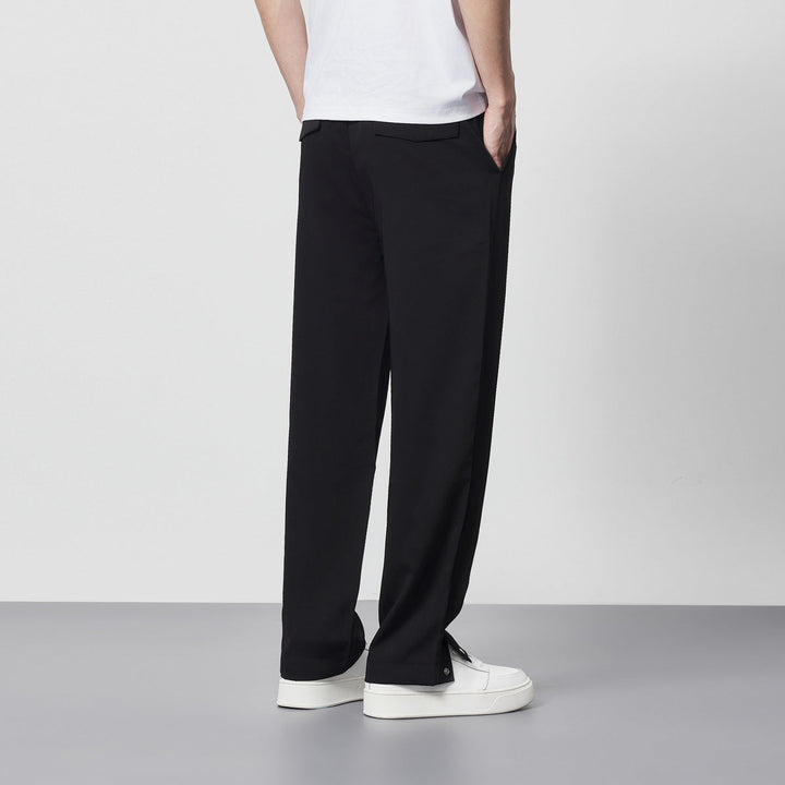 Maximilian | Men's Pleated Wide Leg Pants