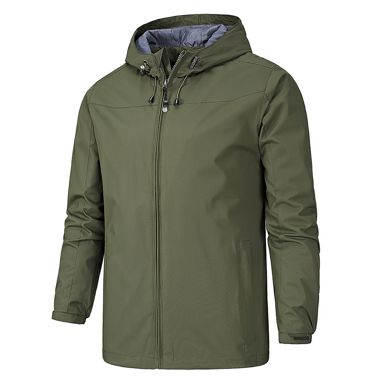 Carter | Men's full zip hooded jacket