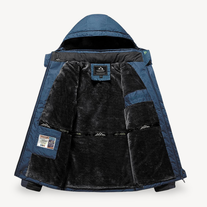 Luke | Men's fleece-lined winter jacket