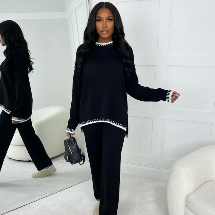 Leonora: Stylish, timeless knit set