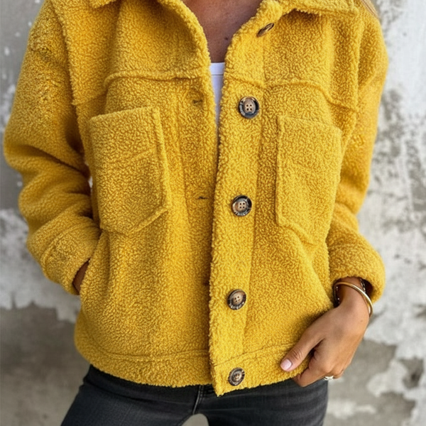 TeddyJacket Leonie - cozy luxury for fashionistas