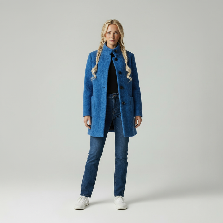 Anna: Elegant women's wool jacket in a timeless design