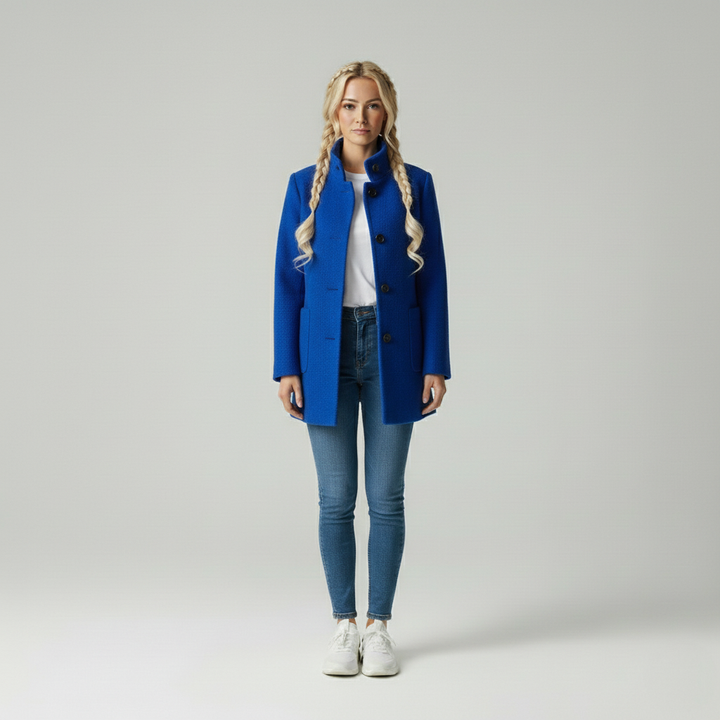 Anna: Elegant women's wool jacket in a timeless design