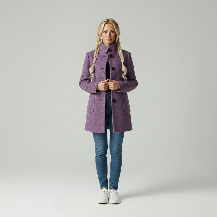 Anna: Elegant women's wool jacket in a timeless design