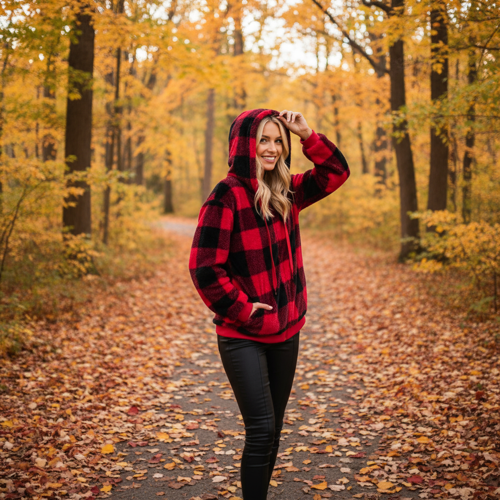 Max Must-Have fleece hooded sweater