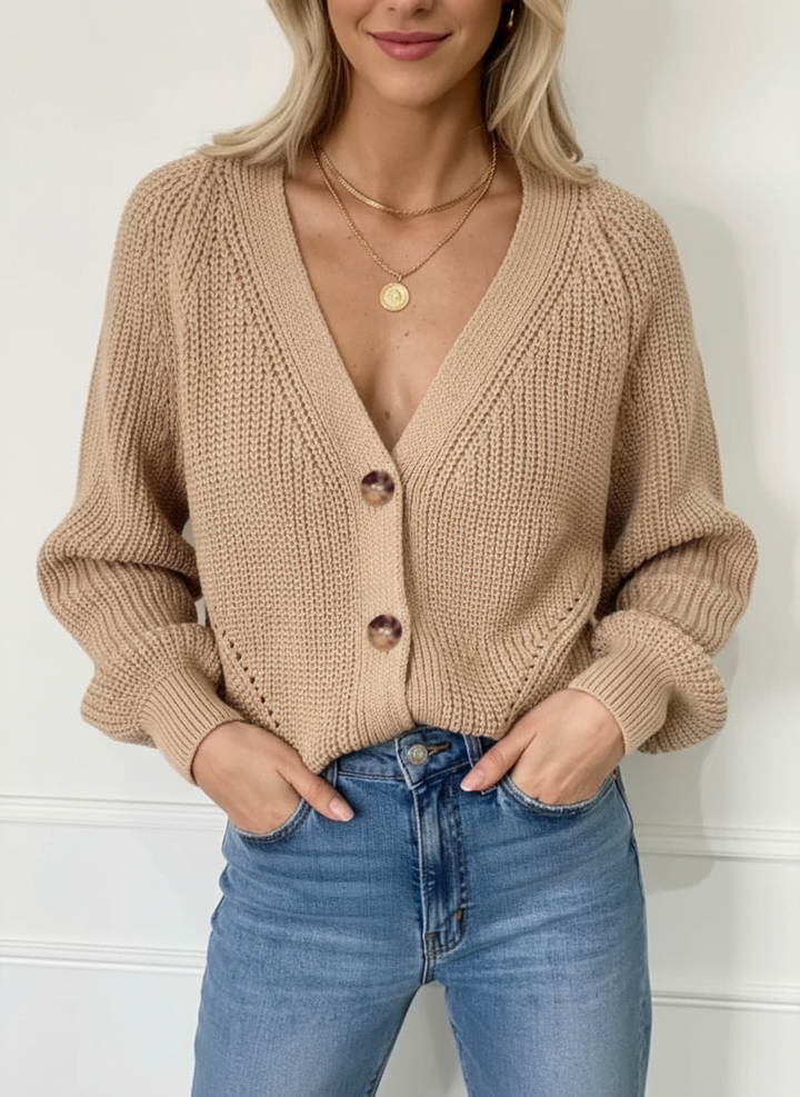 Elegant Winona knitted jacket - timeless and high quality