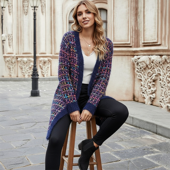 Maximilian Melange Cardigan: Elegance in knitwear