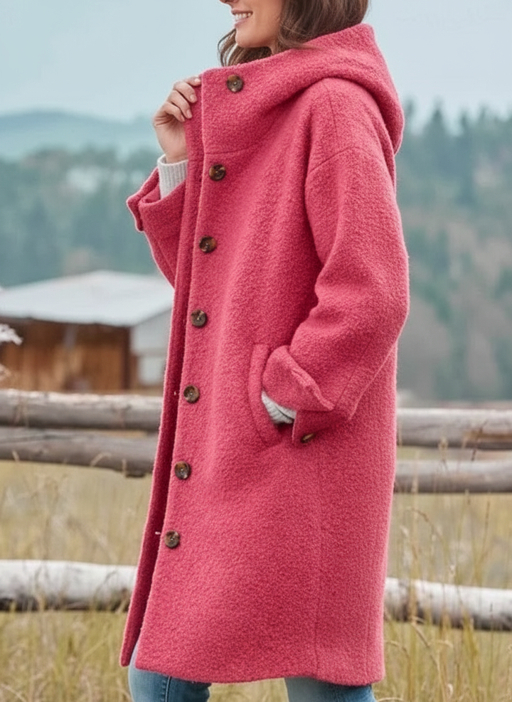 Maxi dress "Isabella": timeless elegance with a hood