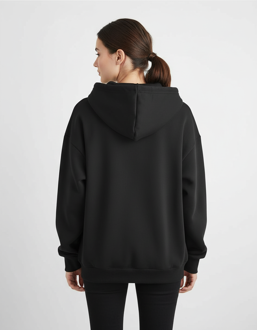 Max's casual zip-up hoodie