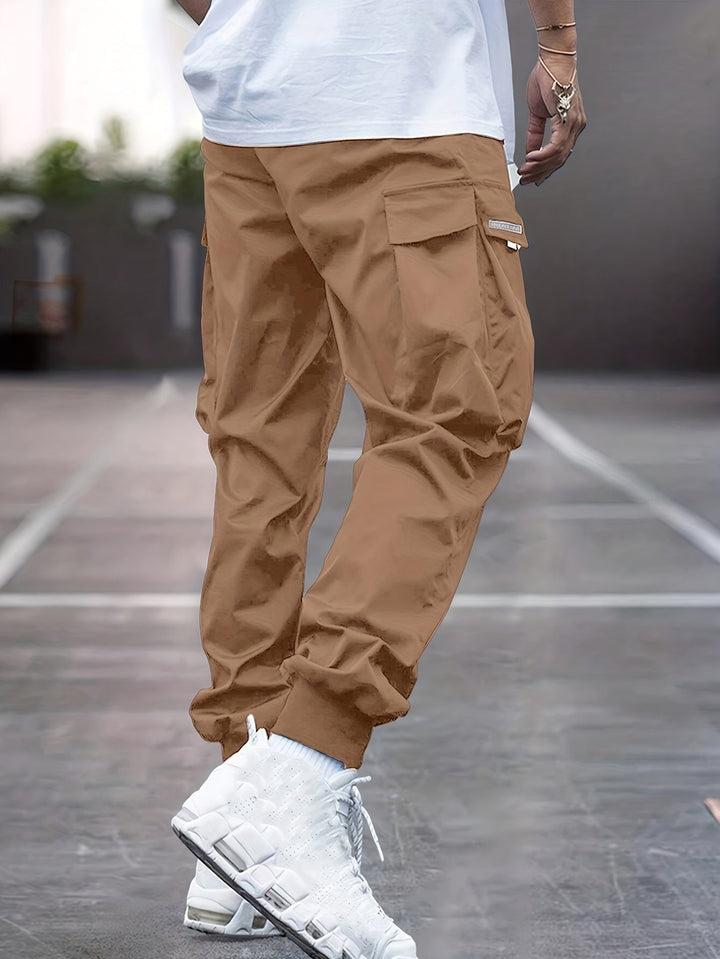 Felix | Trendy men's cargo pants with drawstring