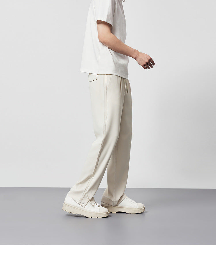 Maximilian | Men's Pleated Wide Leg Pants