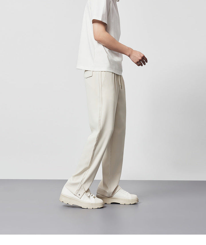 Maximilian | Men's Pleated Wide Leg Pants