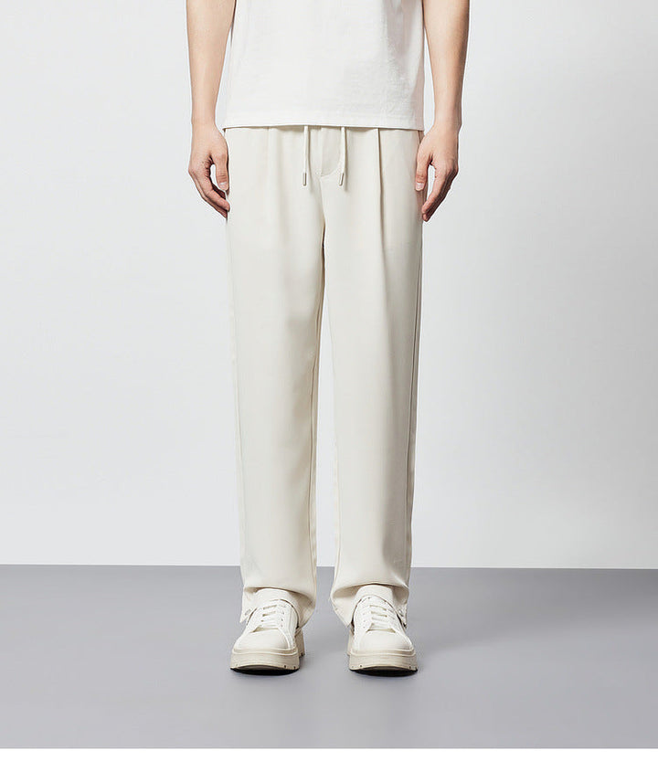 Maximilian | Men's Pleated Wide Leg Pants