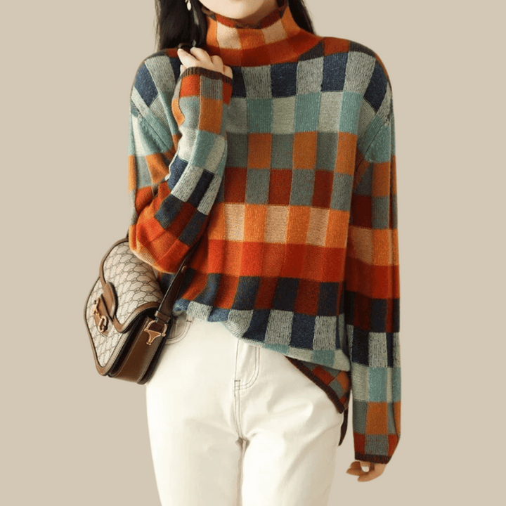 Janette | Women's oversized turtleneck sweater