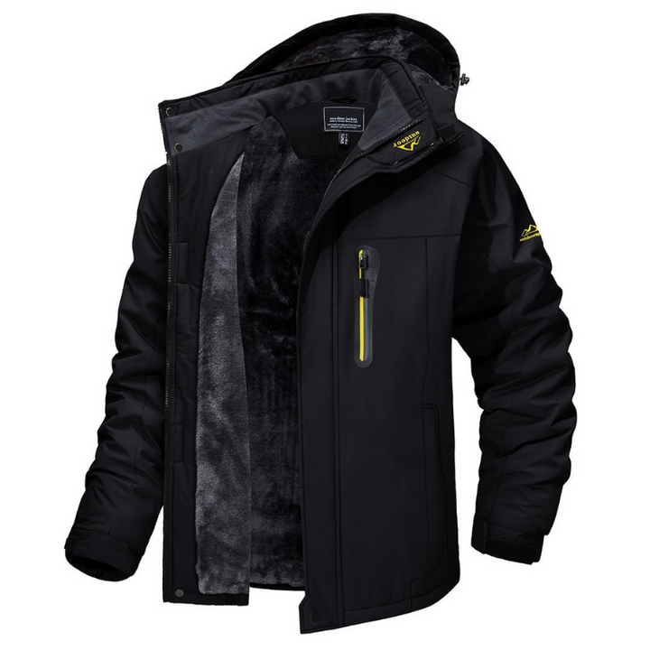 Leon | Trendy men's winter jacket with hood