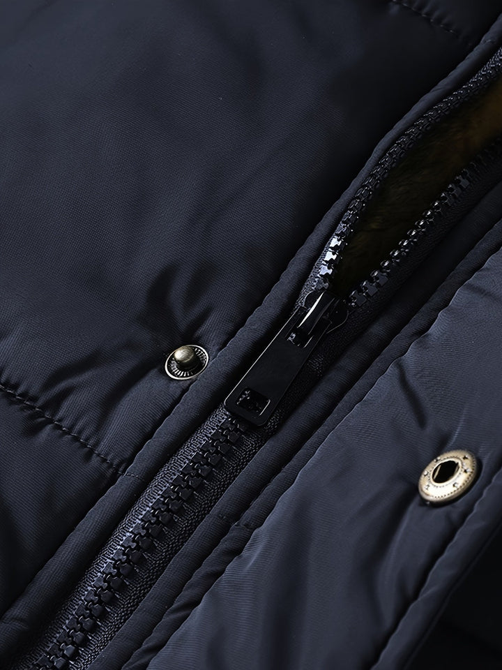 Julian | Men's quilted jacket with hood