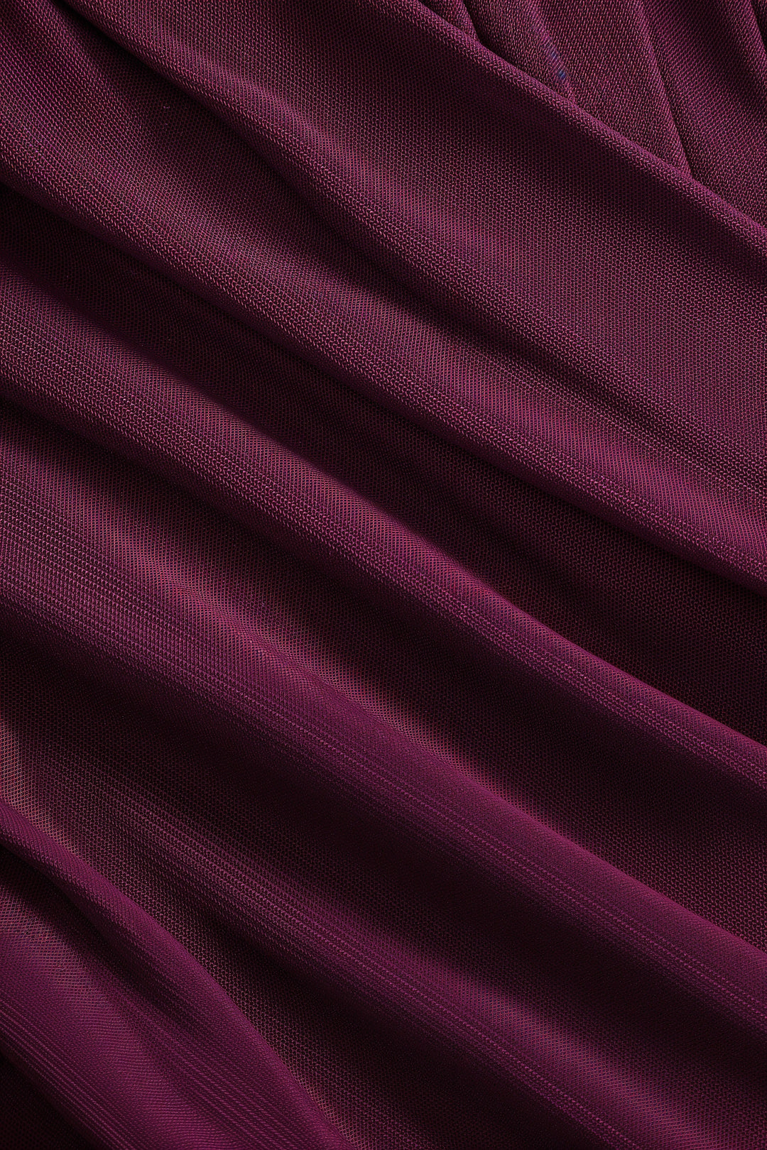 Lena | Women's mesh top with ruffles, long sleeves