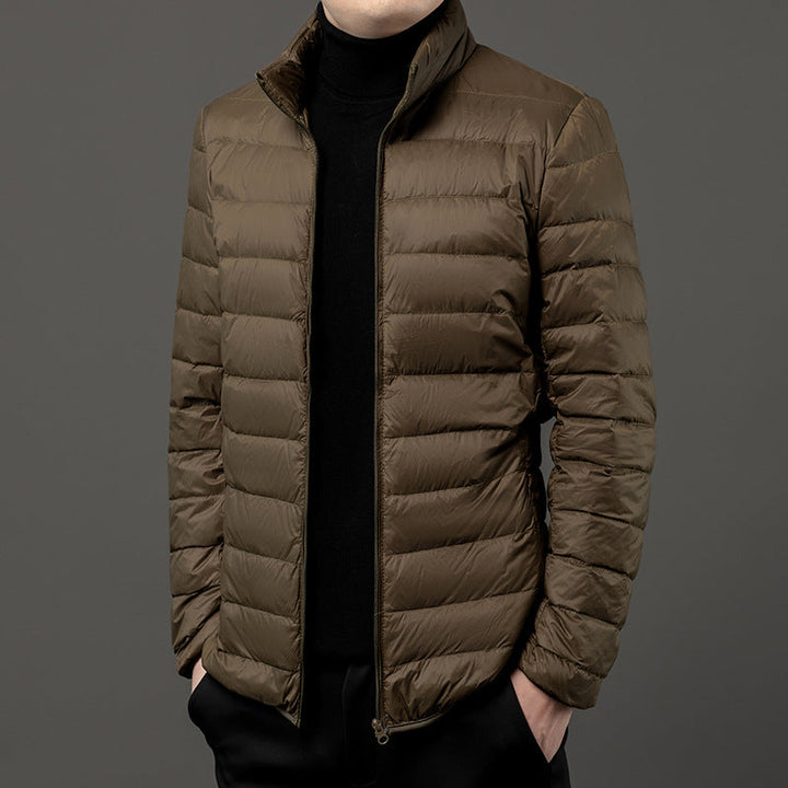 Luke | Men's slim-fit down jacket, lightweight