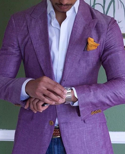 Liam | Men's slim fit lapel blazer