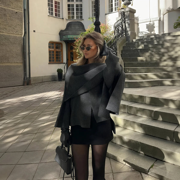 Maximilian: Stylish jacket with statement collar