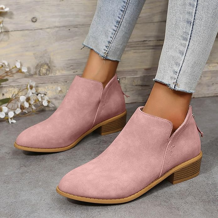 Lena | Women's wedge heel pointed ankle boots