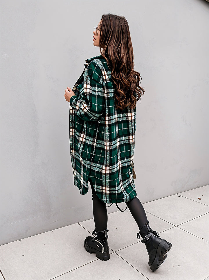 Hannah Coat: KaroPattern winter magic