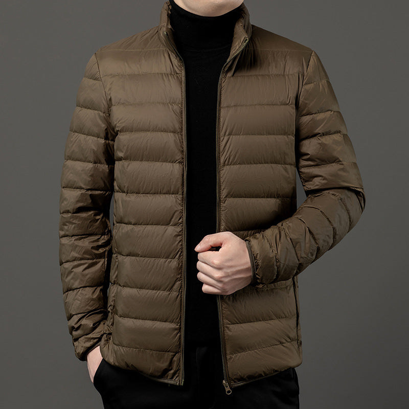 Luke | Men's slim-fit down jacket, lightweight