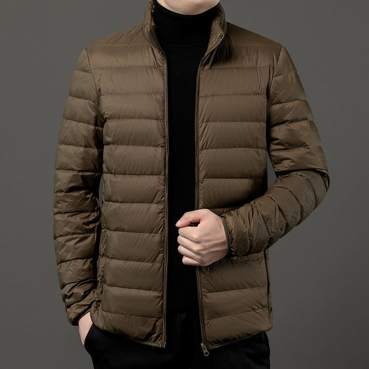 Luke | Men's slim-fit down jacket, lightweight