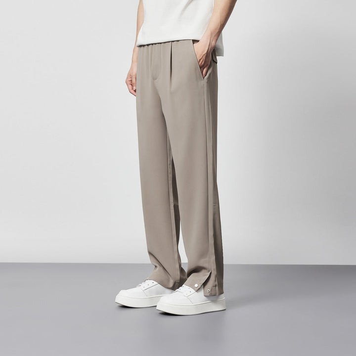 Maximilian | Men's Pleated Wide Leg Pants