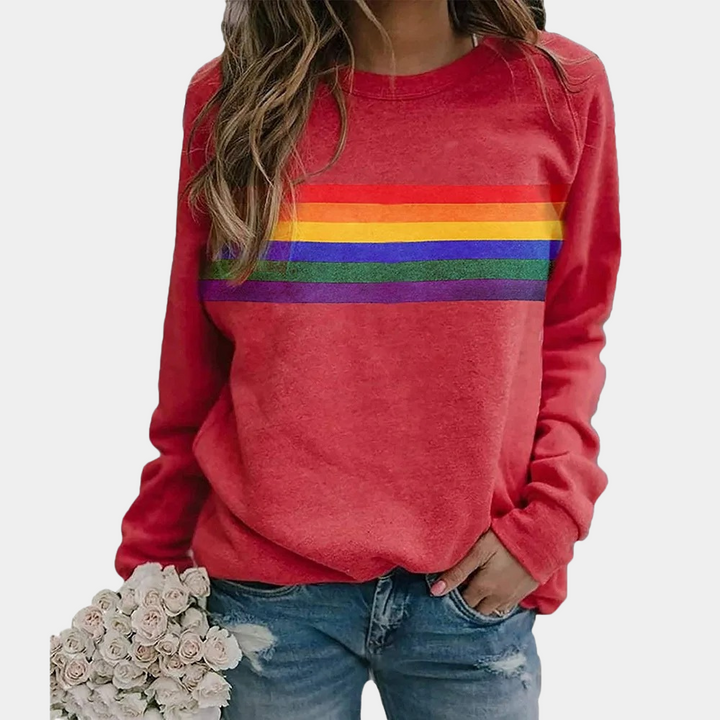 Annefleur | Women's long sleeve crewneck sweatshirt