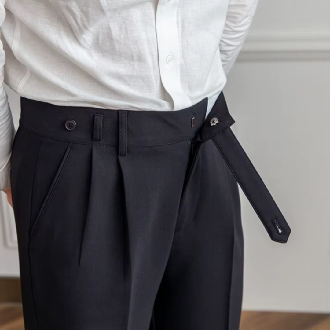 Maximilian | Timeless elegance: slim fit pants