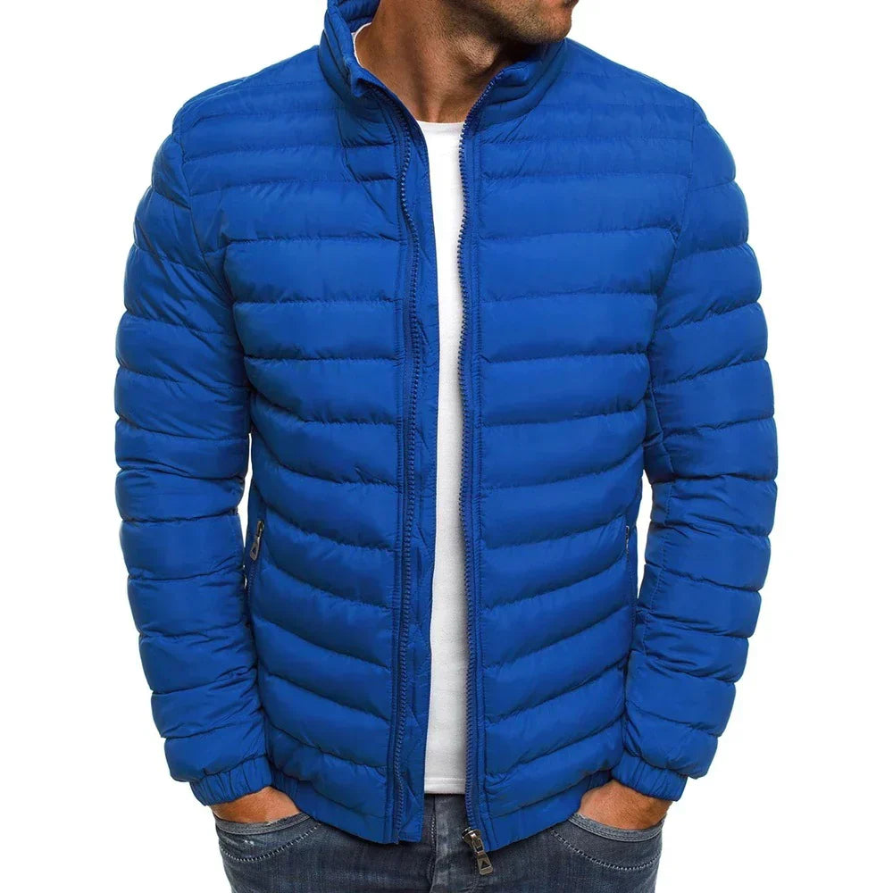 Luke | Trendy slim-fit down jacket for men