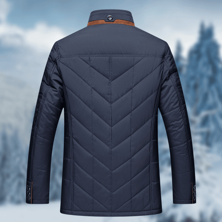 Leo | Men's down jacket in a modern quilted design