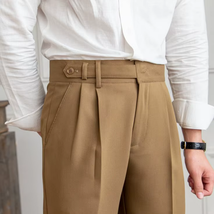 Maximilian | Timeless elegance: slim fit pants