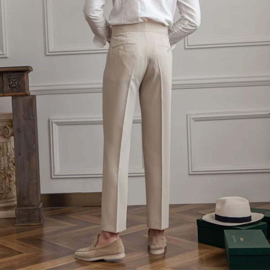 Maximilian | Timeless elegance: slim fit pants