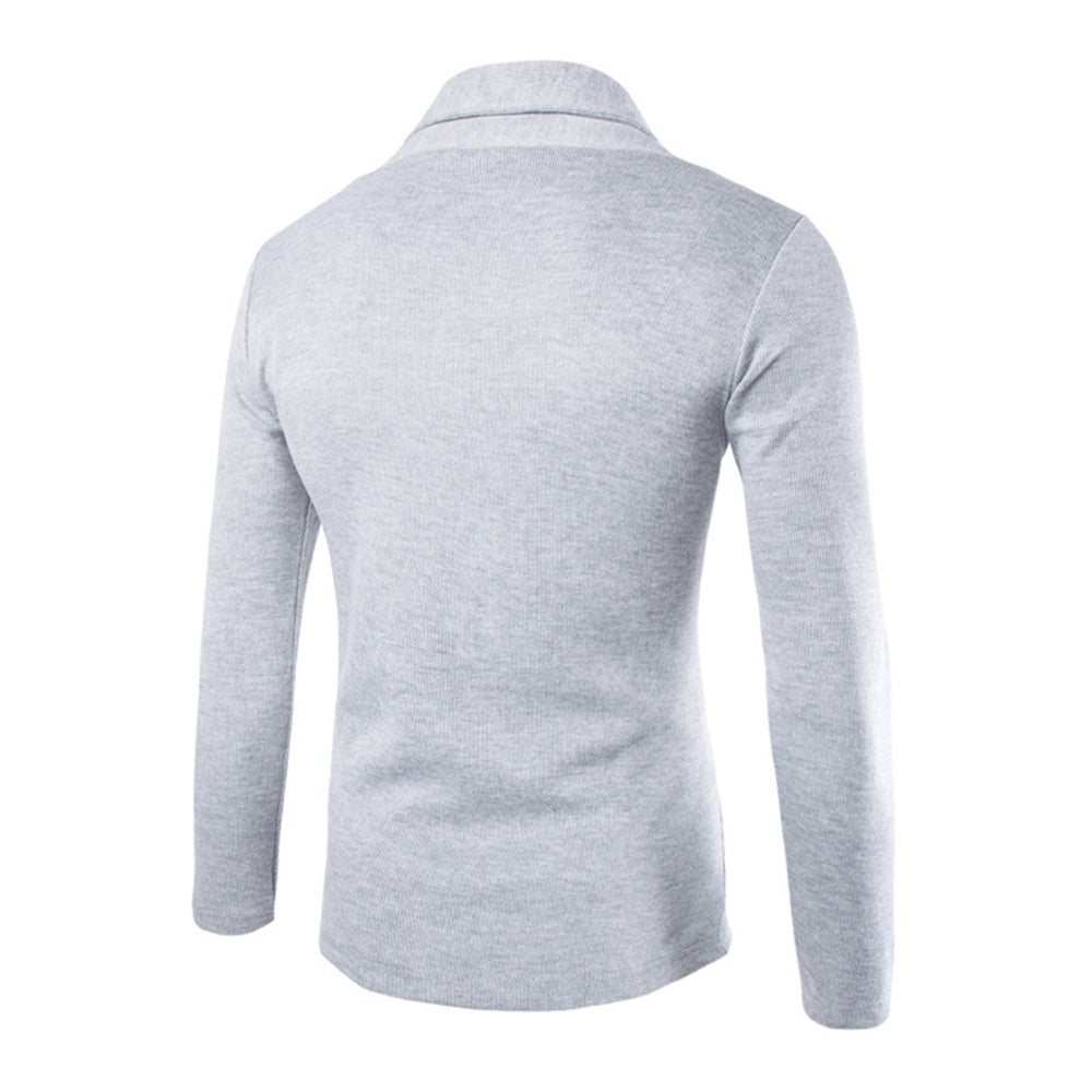 Liam | Men's open knit jacket in a trendy design