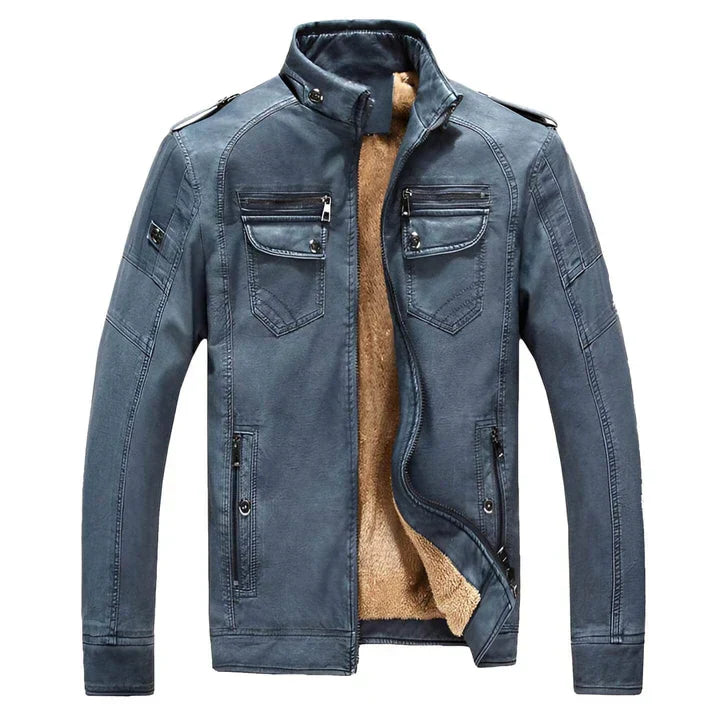 Darren | Men's Slim Fit Biker Jacket