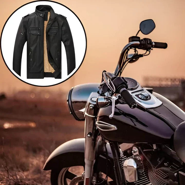 Darren | Men's Slim Fit Biker Jacket