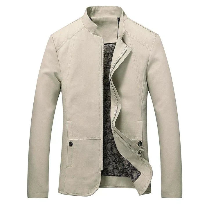 Cedric | Men's slim-fit lightweight zip-up jacket
