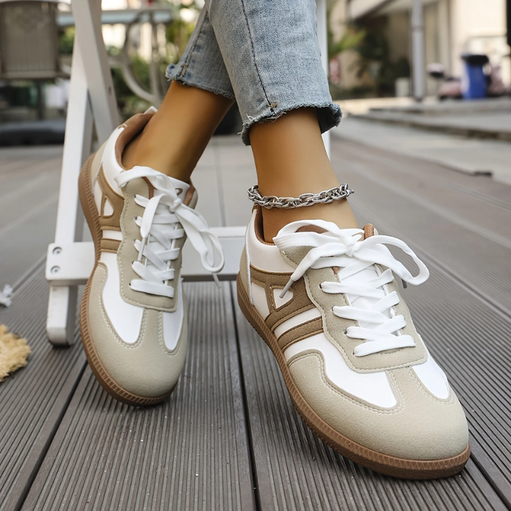Anna | Women's trendy lace-up sneakers