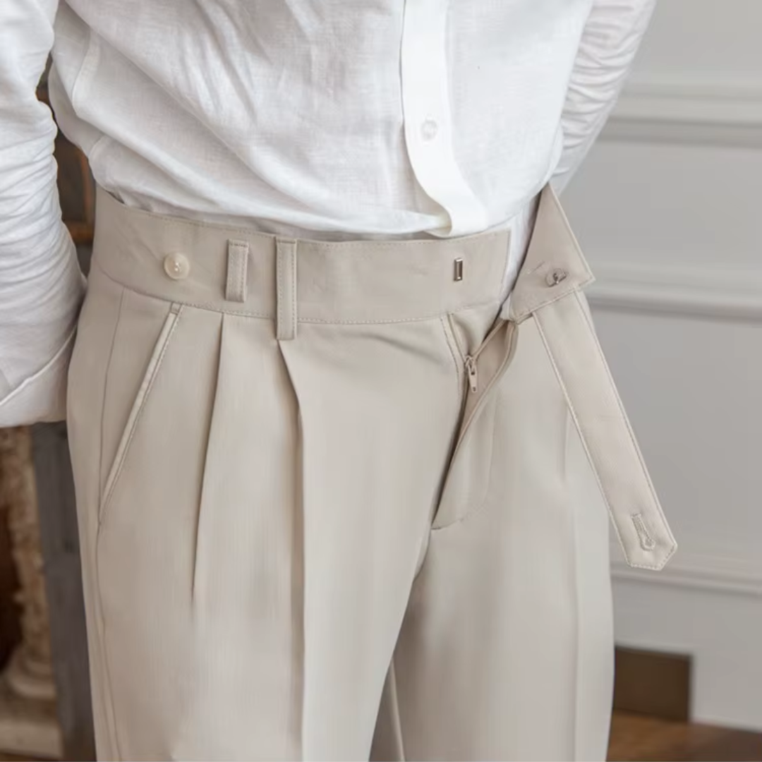 Maximilian | Timeless elegance: slim fit pants