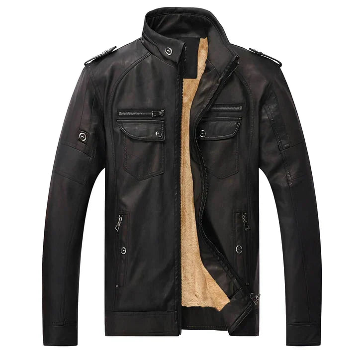 Darren | Men's Slim Fit Biker Jacket