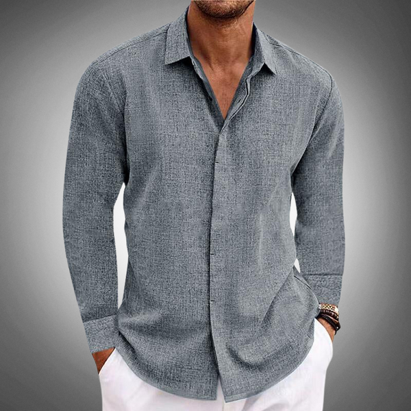 Leon | Men's long-sleeved shirt leisure