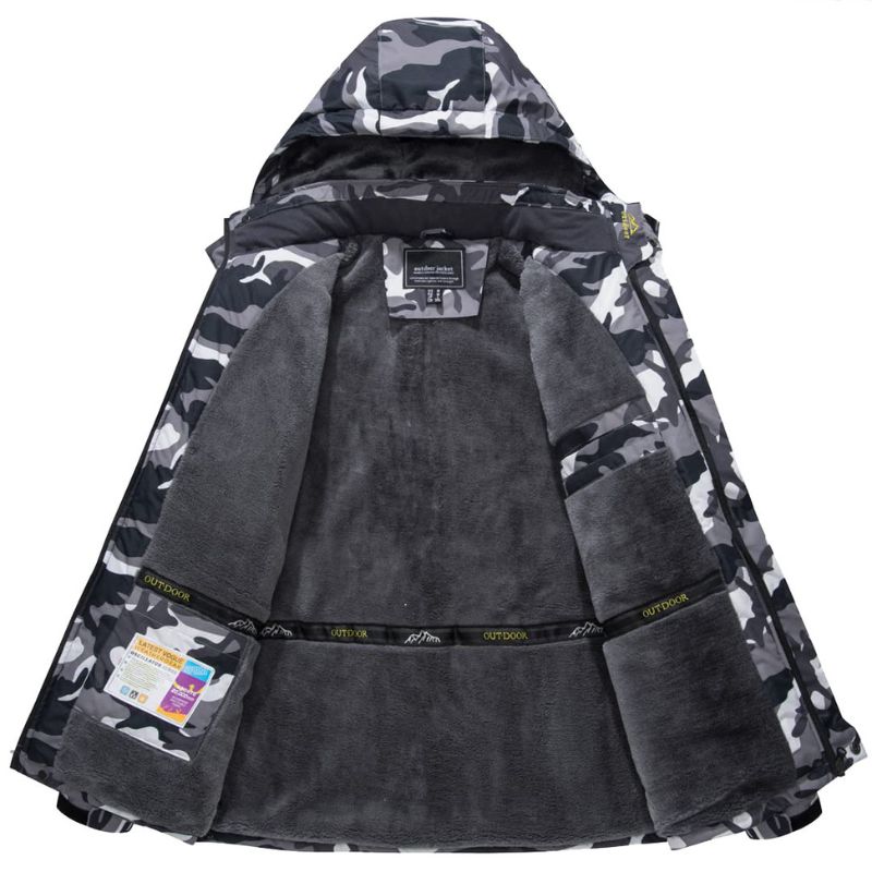 Leon | Trendy men's winter jacket with hood